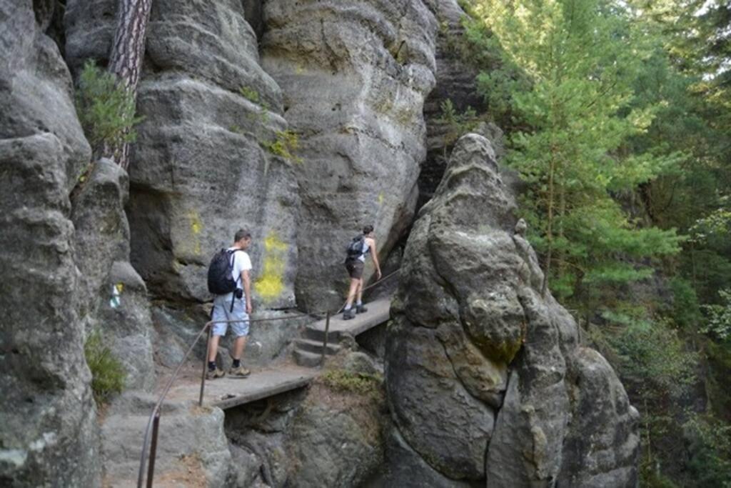 Brana Do Ceskeho Svycarska - Raj Cyklostezek Stare Krecany Exterior foto